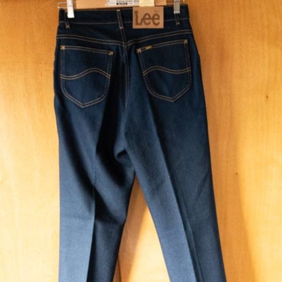 Ms.Lee Made in USA Raw Denim Straight Leg Riders Jeans womens 12 (28/35) - Picture 9 of 10